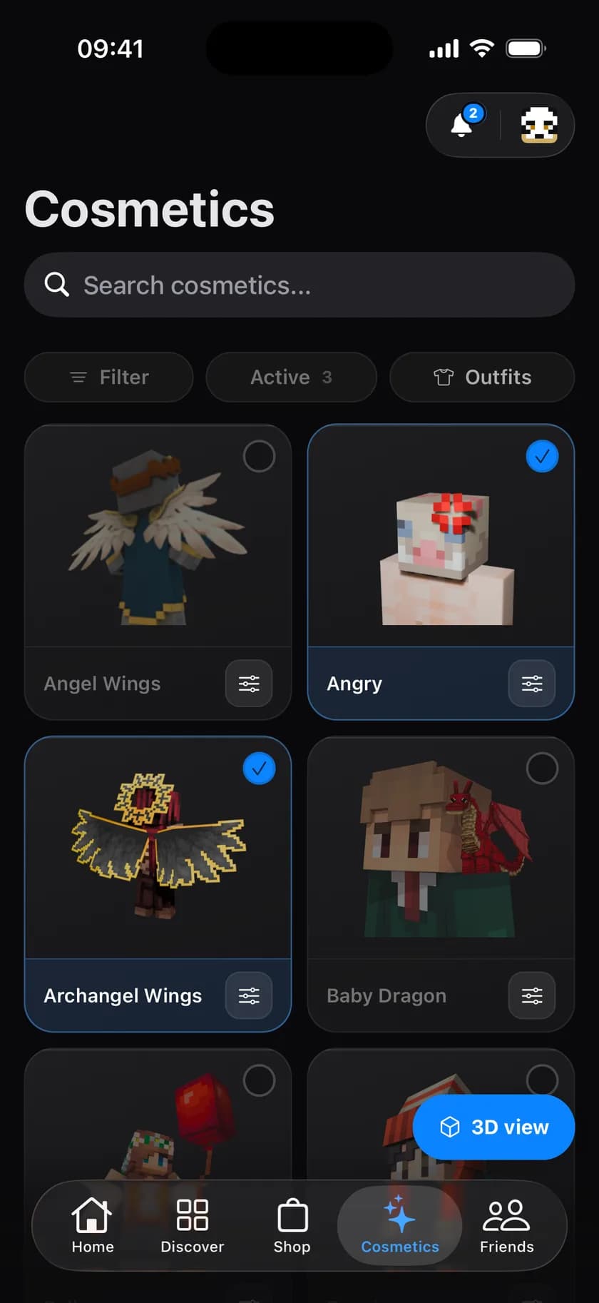 LabyMod App – Cosmetics