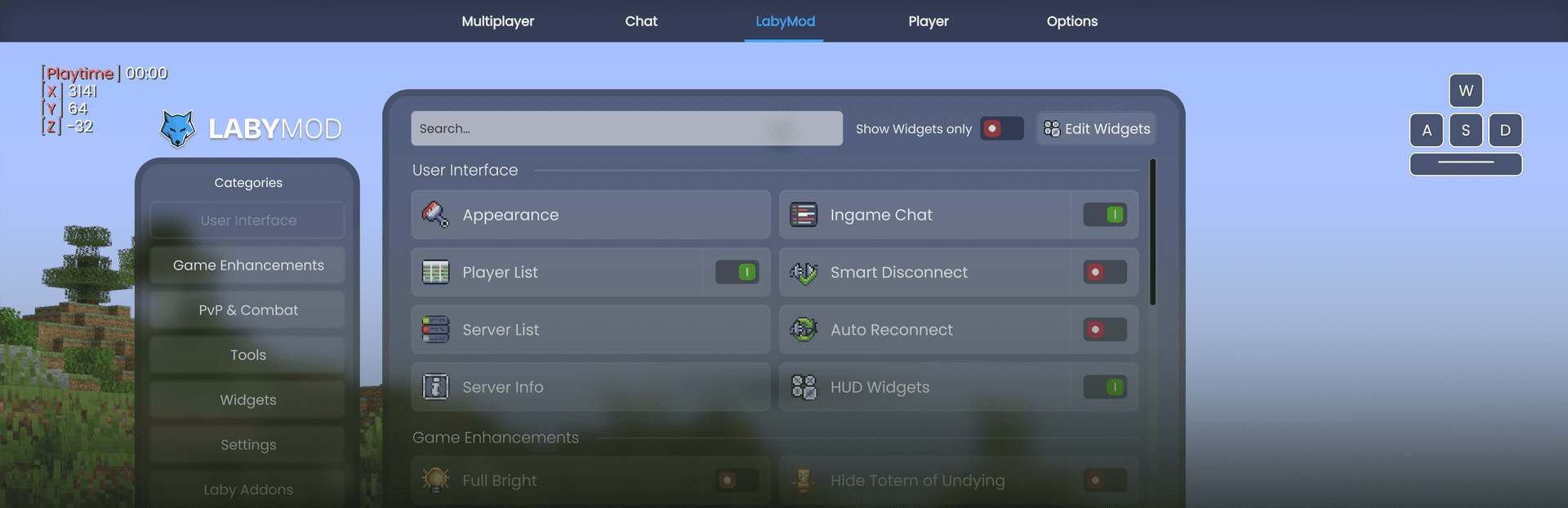 The Settings Update